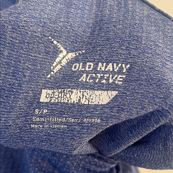 Old Navy Women's Heather Blue Tank Top Size Small - Picture 2 of 5